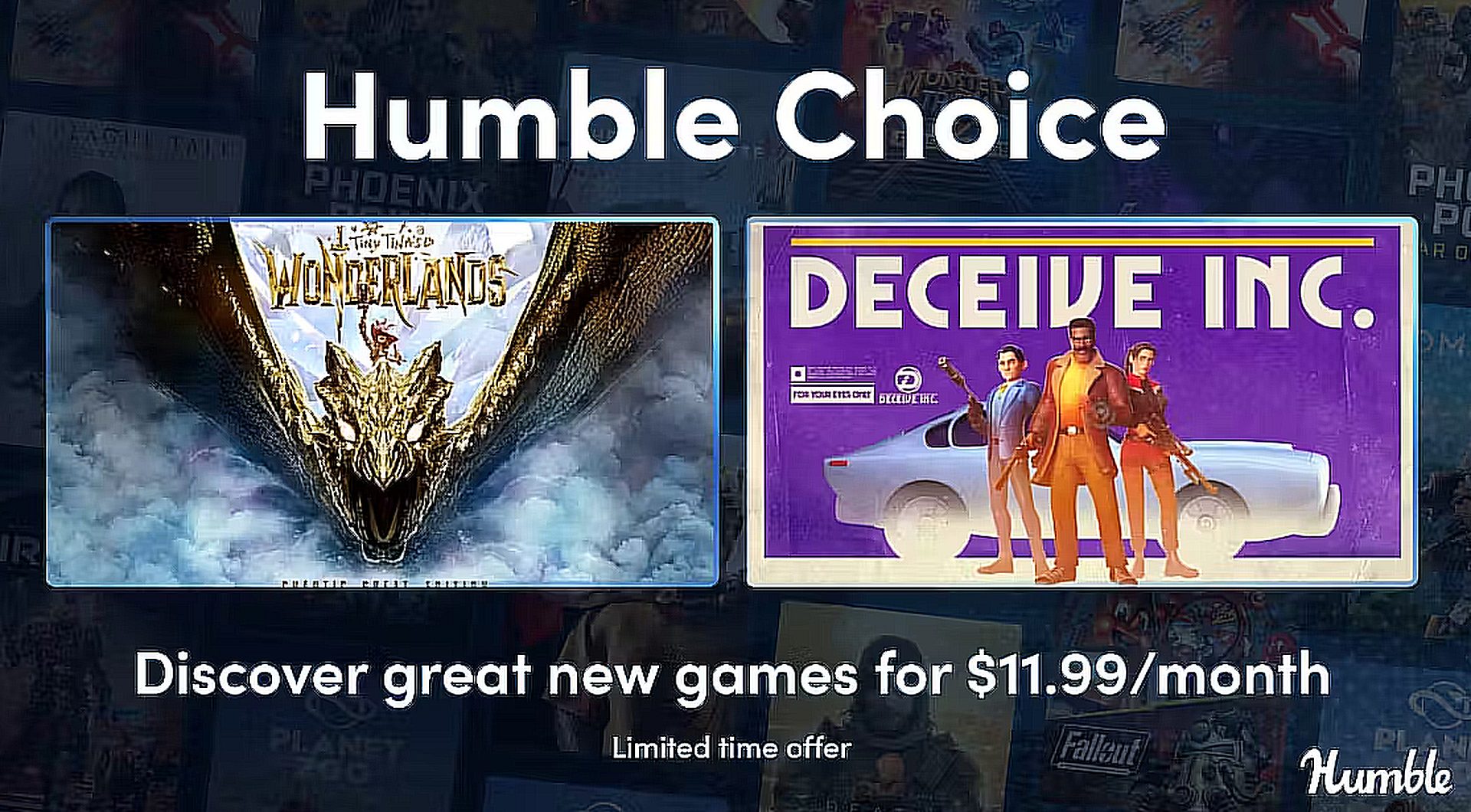When does Humble Choice change/reset? Monthly games and perks revealed on the 1st Tuesday. Early unlock option. No game expiration. Explore!